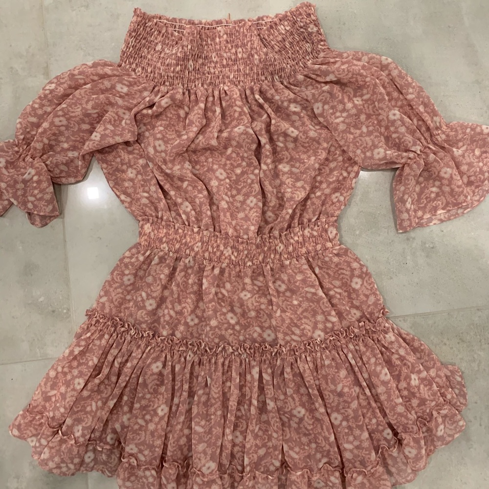 Misa off the shoulder dress